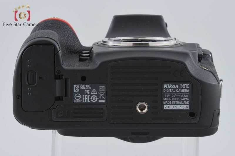 Nikon D810 36.3 MP Full Frame Digital SLR Camera Body