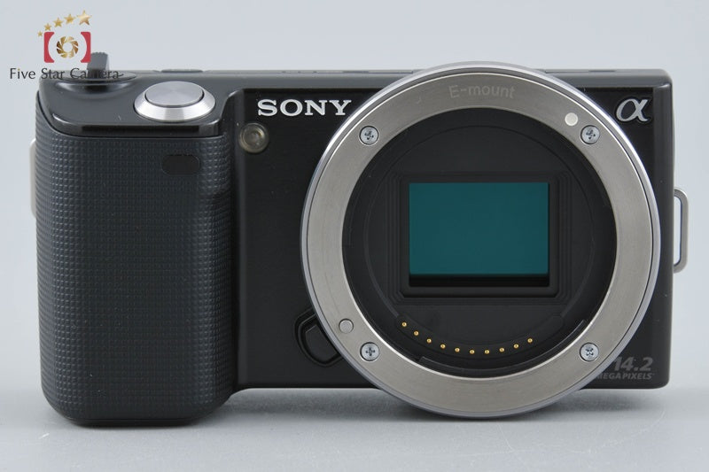 Sony α NEX-5 Black 16.1 MP 16 18-55 Lenses w/ Box [Japanese Language Only]