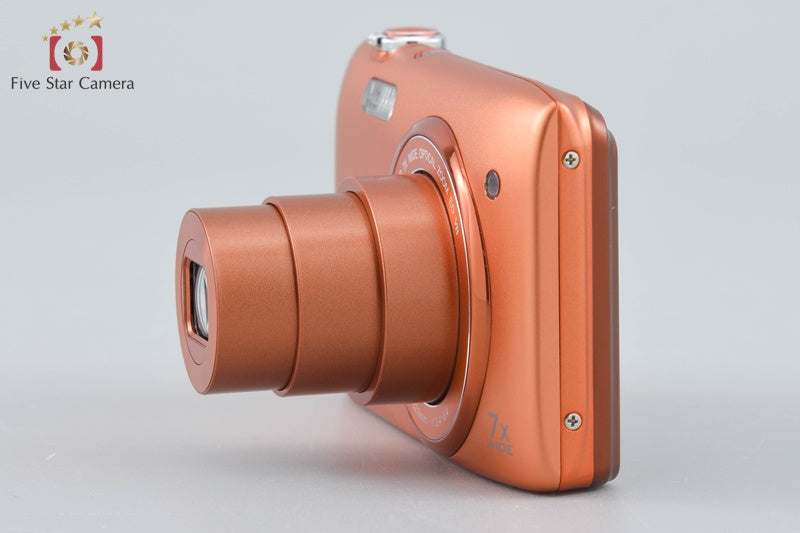 Nikon COOLPIX S3500 Apricot Orange 20.0 MP Digital Camera