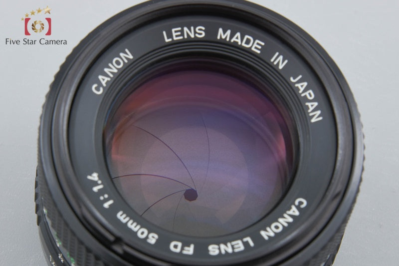 Canon New FD 50mm f/1.4