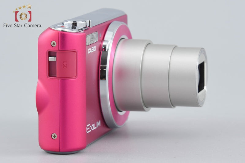 CASIO EXILIM EX-ZS190 Pink 16.1 MP Digital Camera w/ Box