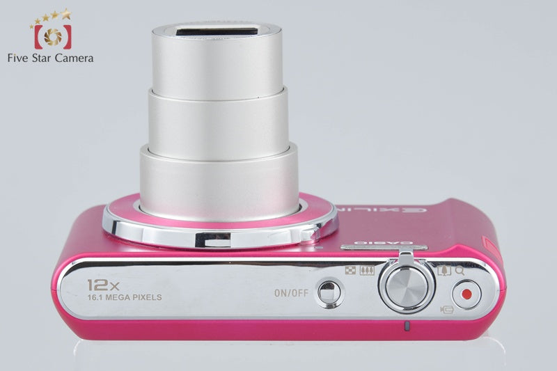CASIO EXILIM EX-ZS190 Pink 16.1 MP Digital Camera w/ Box