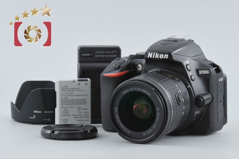 Nikon D5600 24.2 MP SLR Digital Camera 18-55 VR Lens