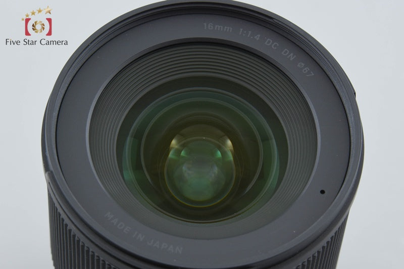 Sigma 16mm f/1.4 DC DN Contemporary for Fujifilm X Mount