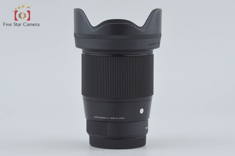 Sigma 16mm f/1.4 DC DN Contemporary for Fujifilm X Mount
