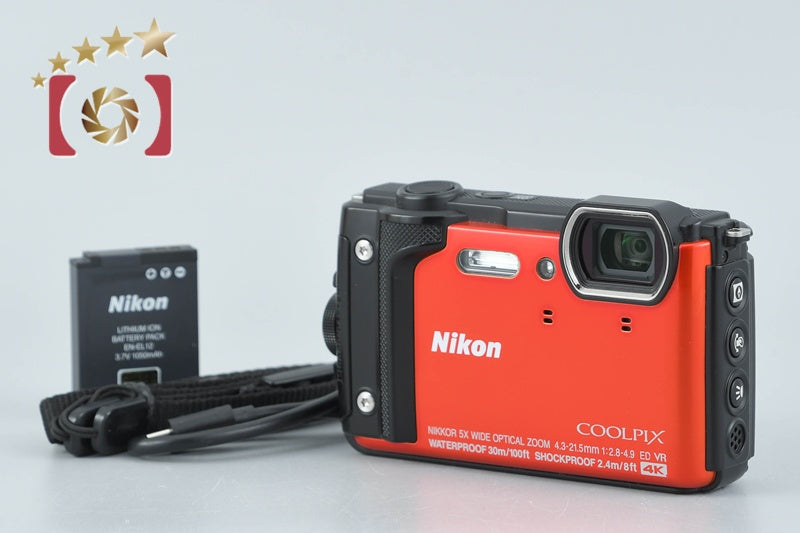 Nikon COOLPIX W300 Orange 16.0MP Digital Camera