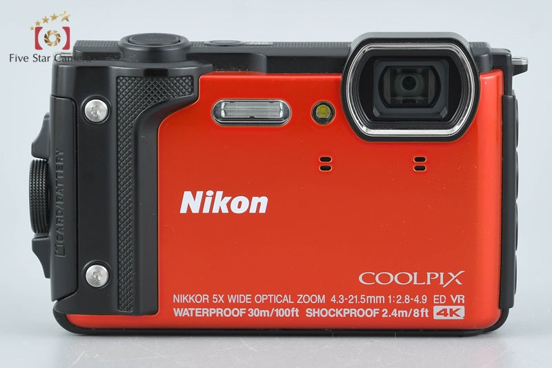 Nikon COOLPIX W300 Orange 16.0MP Digital Camera