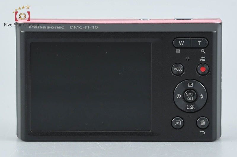Panasonic LUMIX DMC-FH10 Pink 16.1 MP Digital Camera [Japanese Language Only]