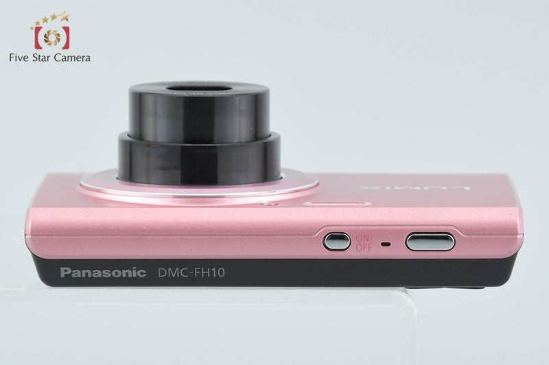 Panasonic LUMIX DMC-FH10 Pink 16.1 MP Digital Camera [Japanese Language Only]