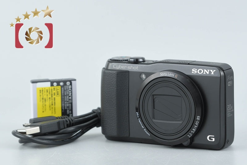 Sony Cyber-Shot DSC-HX30V Black 18.2 MP Digital Camera [Japanese Language Only]