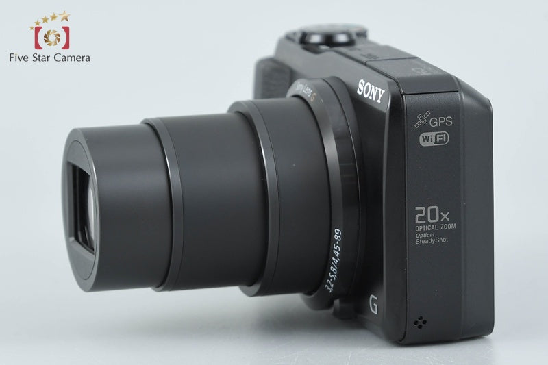 Sony Cyber-Shot DSC-HX30V Black 18.2 MP Digital Camera [Japanese Language Only]
