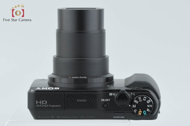 Sony Cyber-Shot DSC-HX30V Black 18.2 MP Digital Camera [Japanese Language Only]