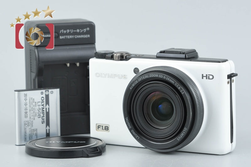 Olympus XZ-1 White 10.0 MP Digital Camera