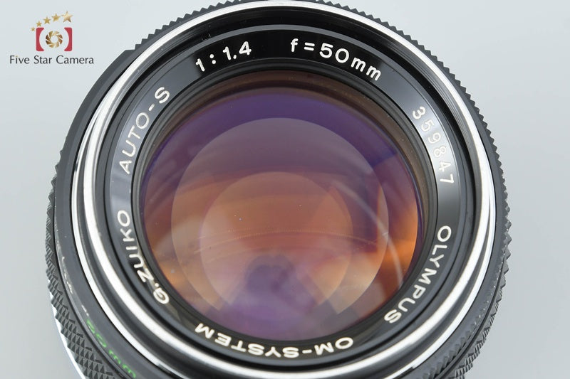 Olympus G.ZUIKO AUTO-S 50mm f/1.4
