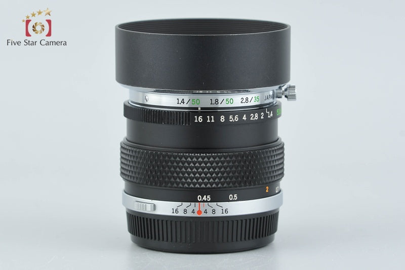 Olympus G.ZUIKO AUTO-S 50mm f/1.4
