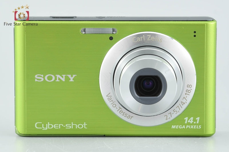 SONY Cyber-shot DSC-W550 Green 14.1 MP Digital Camera [Japanese Language Only]