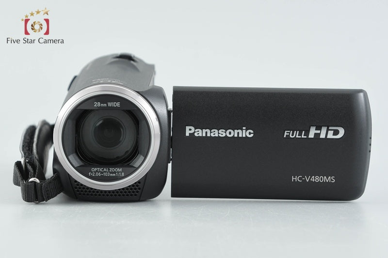 Panasonic HC-V480MS Black Digital Hi-Vision Video Camera w/ Box