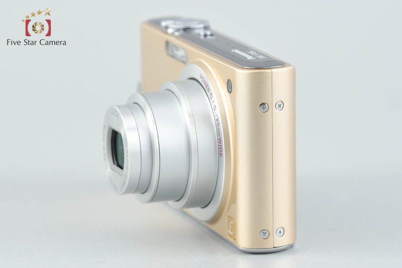 Panasonic LUMIX DMC-FX66 Gold 14.1 MP Digital Camera [Japanese Language Only]
