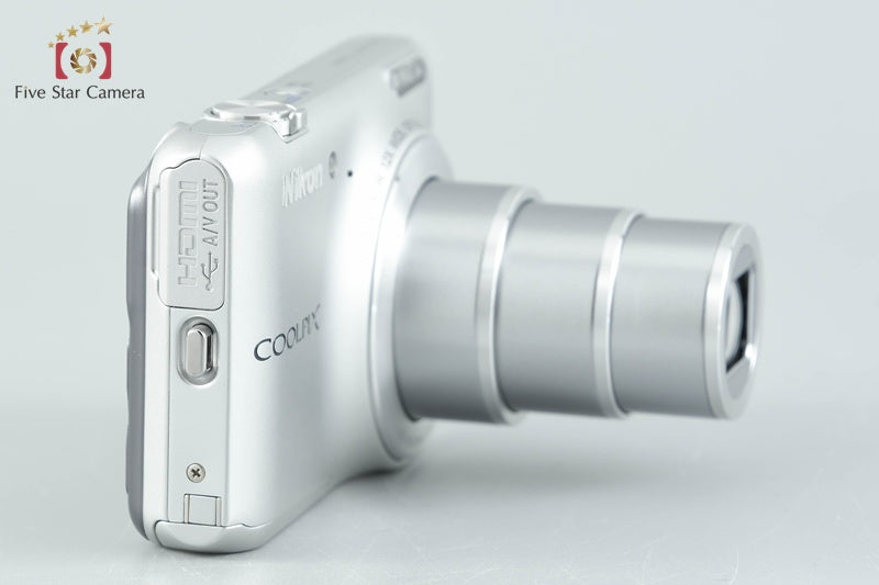 Nikon COOLPIX S6400 Crystal Silver 16.0 MP Digital Camera