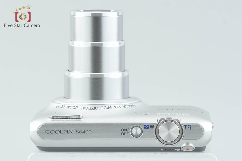 Nikon COOLPIX S6400 Crystal Silver 16.0 MP Digital Camera