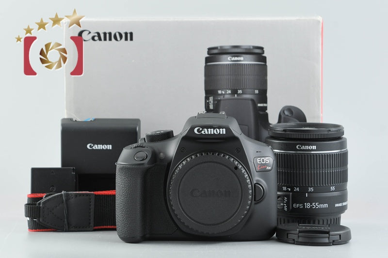 "Count 1,502" Canon EOS Kiss X80 / Rebel T6 / 1300D 18.0 MP 18-55 Lens w/ Box