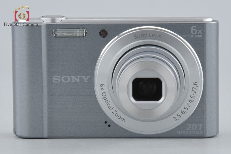 Sony Cyber-Shot DSC-W810 Silver 20.1 MP Digital Camera [Japanese Language Only]