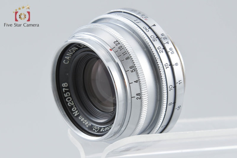 Canon 35mm f/2.8 L39 LTM Leica Thread Mount Lens