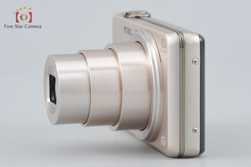 Sony Cyber-Shot DSC-WX220 Gold 18.2 MP Digital Camera [Japanese Language Only]