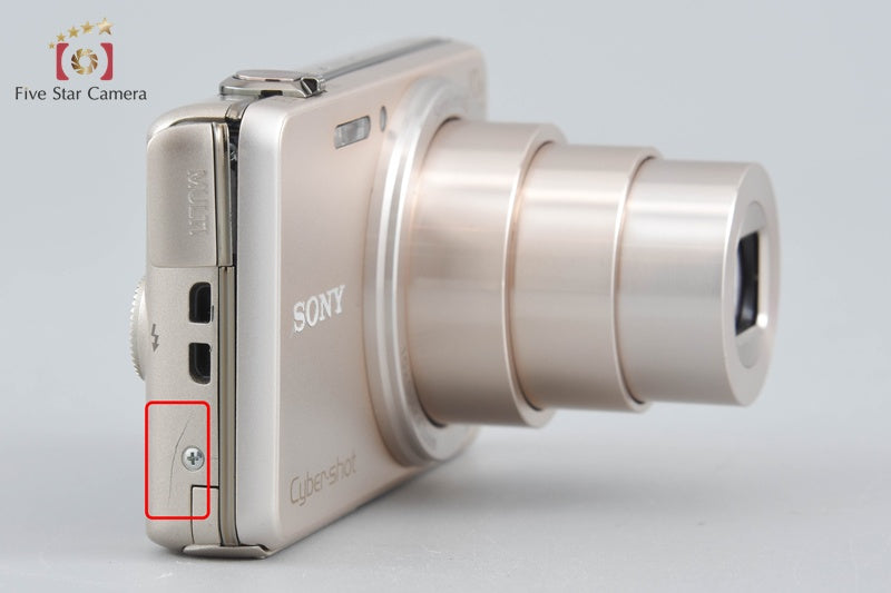 Sony Cyber-Shot DSC-WX220 Gold 18.2 MP Digital Camera [Japanese Language Only]