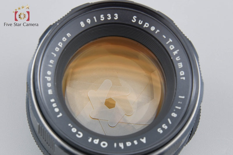 PENTAX Super-Takumar 55mm f/1.8 Early Model M42 Mount