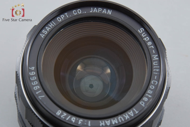 Pentax SMC TAKUMAR 28mm f/3.5 M42 Mount Lens