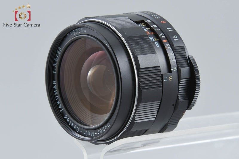 Pentax SMC TAKUMAR 28mm f/3.5 M42 Mount Lens