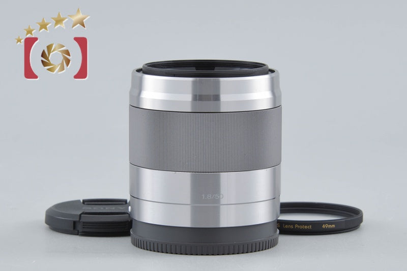 SONY E 50mm f/1.8 OSS SEL50F18 Silver