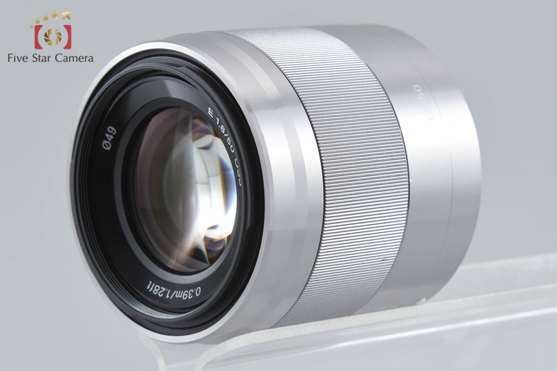 SONY E 50mm f/1.8 OSS SEL50F18 Silver