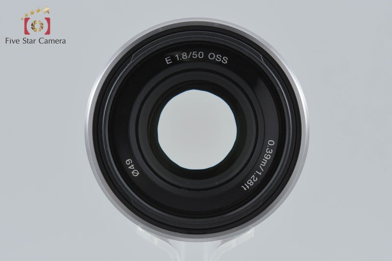SONY E 50mm f/1.8 OSS SEL50F18 Silver