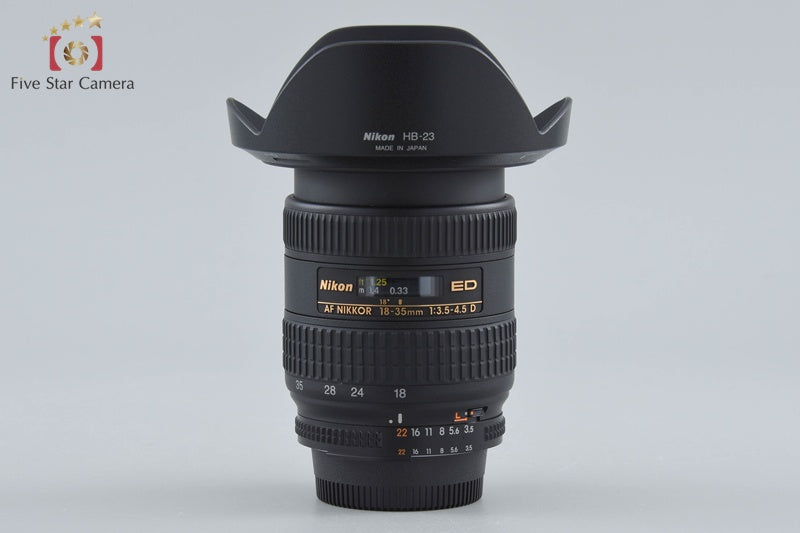 Nikon AF NIKKOR 18-35mm f/3.5-4.5 D ED