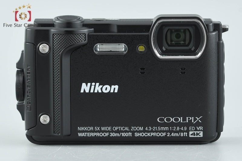 Nikon COOLPIX W300 Black 16.0 MP Digital Camera w/ Box