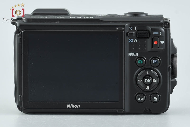 Nikon COOLPIX W300 Black 16.0 MP Digital Camera w/ Box