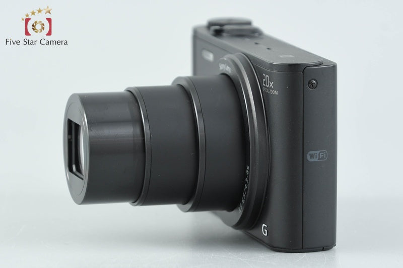 Sony Cyber-Shot DSC-WX350 Black 18.2 MP Digital Camera [Multiple Languages]