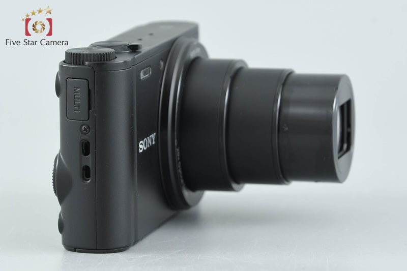 Sony Cyber-Shot DSC-WX350 Black 18.2 MP Digital Camera [Multiple Languages]