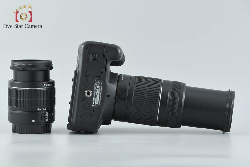 "Count 2,456" Canon EOS Kiss X5 / Rebel T3i / 600D 18.0 MP 18-55 55-250 Lenses
