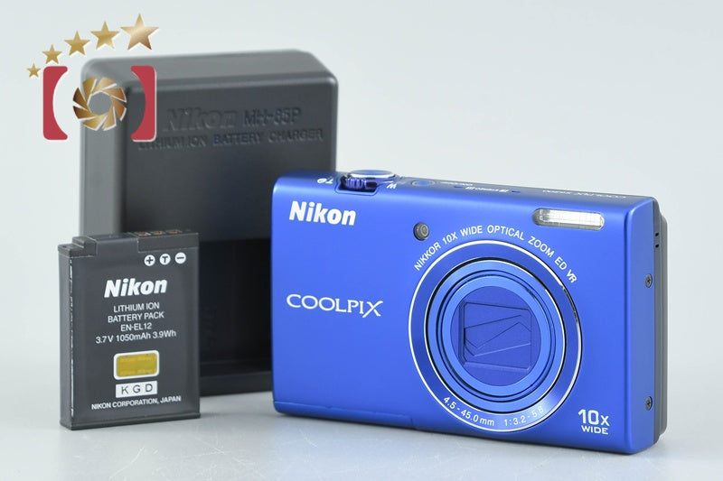 Nikon COOLPIX S6200 Ocean Blue 16.0 MP Digital Camera