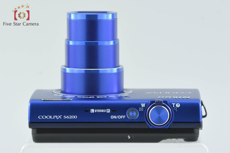 Nikon COOLPIX S6200 Ocean Blue 16.0 MP Digital Camera