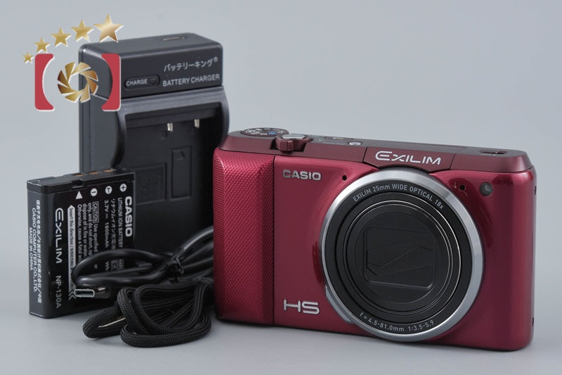 Casio HIGH SPEED EXILIM EX-ZR850 Red 16.1 MP Digital Camera