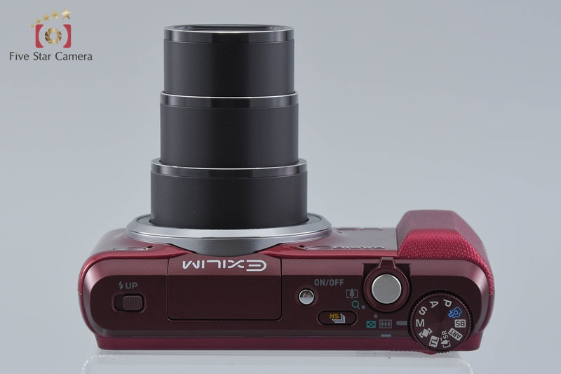 Casio HIGH SPEED EXILIM EX-ZR850 Red 16.1 MP Digital Camera