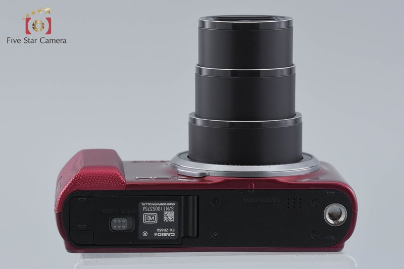 Casio HIGH SPEED EXILIM EX-ZR850 Red 16.1 MP Digital Camera