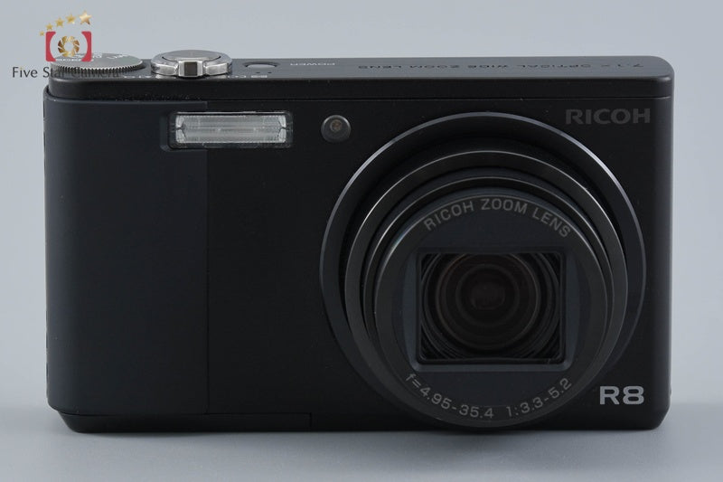 "Shutter count 2,814" Ricoh R8 Black 10.0 MP Digital Camera