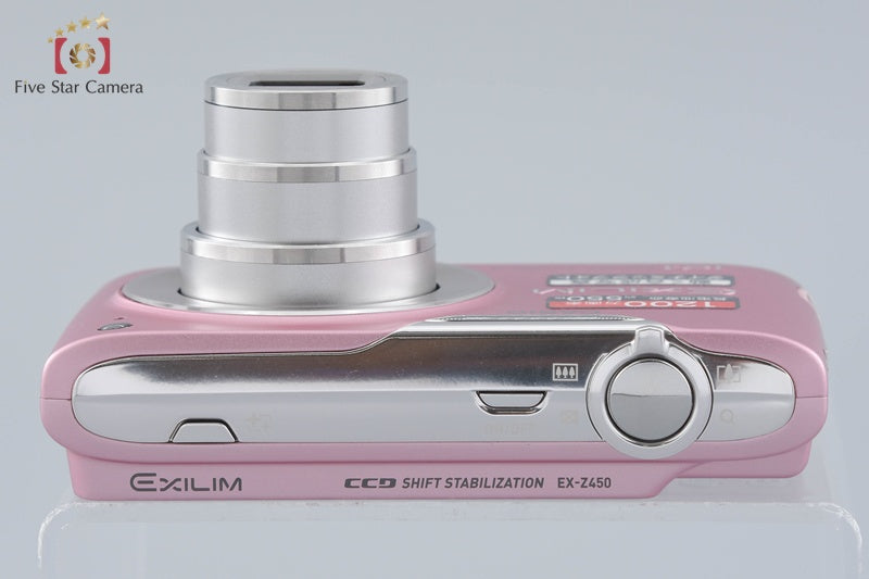 Casio EXILIM EX-Z450 Pink 12.1 MP Digital Camera w/ Box