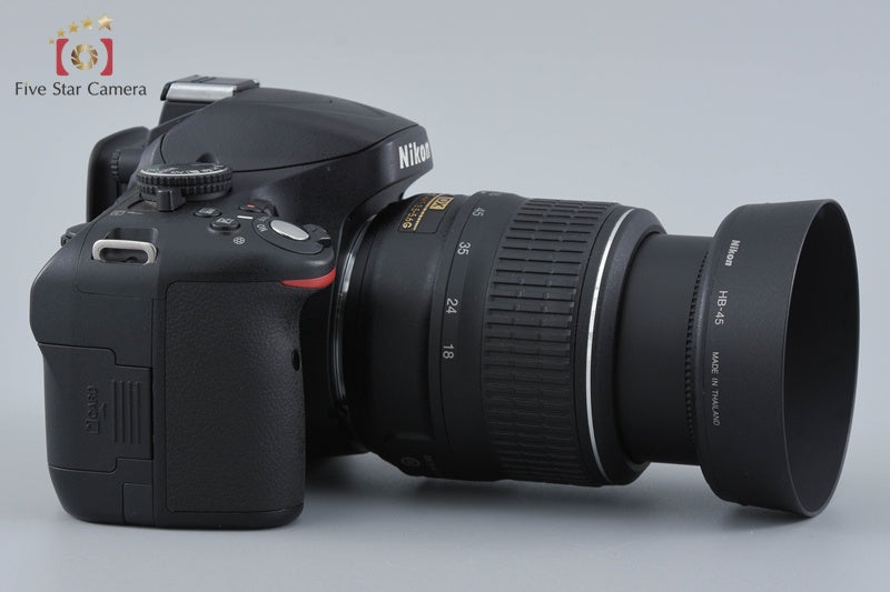 "Count 2,236" Nikon D5100 16.2 MP SLR Digital Camera 18-55 VR Lens