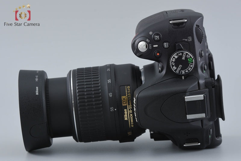 "Count 2,236" Nikon D5100 16.2 MP SLR Digital Camera 18-55 VR Lens